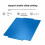 For Flashforge Creator 5 5 Pro Cold Forging Plate 266x290mm Dual Surface Printing Bed Low Temperature Spring Steel Plate 5