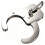 Stainless Steel Automatic Release Hook, Mechanical Heavy Duty Crane Hook for Cargo Industrial Lifting 3