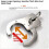 Stainless Steel Automatic Release Hook, Mechanical Heavy Duty Crane Hook for Cargo Industrial Lifting 5