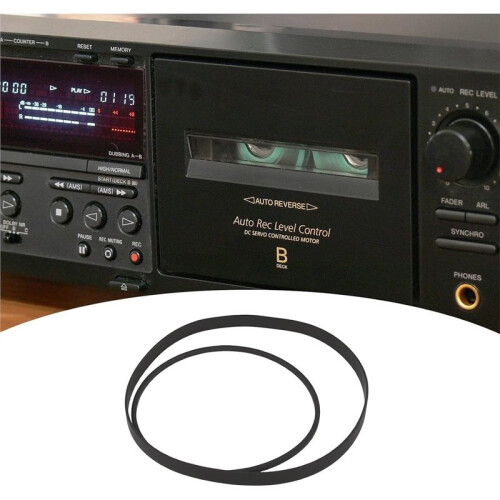 Cassette Deck Belt Kit,Replacement Belts Compatible for  TC-WE475 Dual Deck Players 2