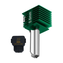 Hotend for A1/A1mini One-Piec Tungsten Nozzle for Hot-End Extruder Nozzle 3D Printer Parts 0.6MM