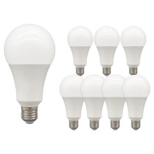 8 Pack AC 220V LED Bulb for Wall - Bright & -Saving Light for Home Bedroom, Living Room, Kitchen E27 Warm
