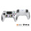 Wireless  Game Controller with Dual Motor Function for PS4 PS4 Slim PS4 Pro Multifunctional Game Controller B 4