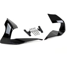 Motorcycle Side Winglet Front Spoiler Wing Fairing Fixed Lower Lip Wing Aerodynamic for ZX-6R 2024-2026