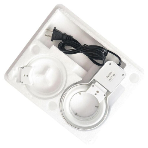 1set LED  Light for Microscopes - Suitable for Stereo Microscopes, Camera Repair, and Soldering GB Plug 1