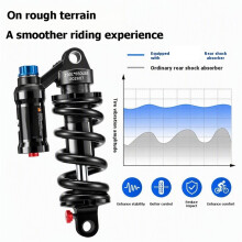 Coil Spring Rear Shock-Absorber Adjustable Rebound Suspension for AM FR DH Mountain Bike & Electric Bicycle 230MM