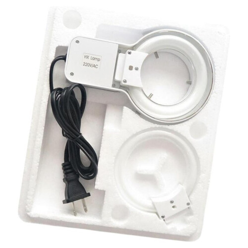 1set LED  Light for Microscopes - Suitable for Stereo Microscopes, Camera Repair, and Soldering GB Plug 2