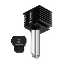 For A1/A1mini Hotend One-Piec Hardened Steel Nozzle for Extruder Nozzle 3D Printer Parts 0.4mm