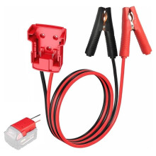 Portable Jumper Cables with Adapter for Mil.Waukee M18 18V Battery Jumper , 12AWG 6.56FT Cable Power Tool