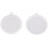 100pcs 58mm Blank Material DIY Kits - Fridge Magnets, Whiteboard Stickers, Mirror 3