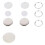 100pcs 58mm Blank Material DIY Kits - Fridge Magnets, Whiteboard Stickers, Mirror 6