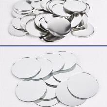 100pcs 58mm Blank Material DIY Kits - Fridge Magnets, Whiteboard Stickers, Mirror