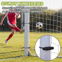 50 Pack Soccer Net Bungee Ties Adjustable T-Shaped Fasteners for Goals, and Outdoor Use