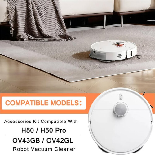 Essential Accessory Kit Compatible with  H50 Pro/H50 Robot Vacuum Cleaner - Maximize Cleaning Efficiency & Longevity 2