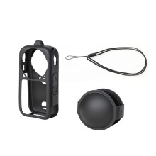 Capa Protetora de Silicone e Tampa de Lente para X6, Cobertura Total, Resistente A Arranhões e Quedas.