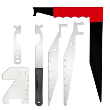 6-Piece Pro Firefighting Multi-Tool Kit, Heavy-Duty Emergency Rescue Set for First Responders, Warehouse & Home Rescue