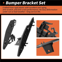 Front Upper & Lower Bumper Bracket Set 51117399982 51117399981 51117399984 51117399983 for X3 2018-2023 X4 2019-2021