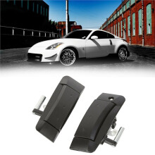 1Pair Outside Exterior Door Handle Black for 350Z 2003-2009 80606-CD01E 80606-CD01D 80607-CD41E 80607-CD41D