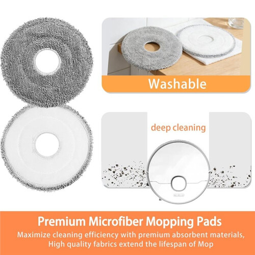 Essential Accessory Kit Compatible with  H50 Pro/H50 Robot Vacuum Cleaner - Maximize Cleaning Efficiency & Longevity