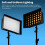 New LEDP260C LED Video Soft Light Diffuser Honeycomb Grid Softbox for  LED Video Light (Softbox Only) 2