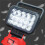 Lanterna de Trabalho LED Portátil de 2 Polegadas - Refletor de Mão Recarregável de Íon-Lítio para Reparos Automotivos, Camping e Emergências 4