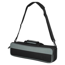 16-Hole Flute Case - Waterproof, Shockproof, Portable Canvas Shoulder Bag for Flute, Professional Instrument Gig Bag A