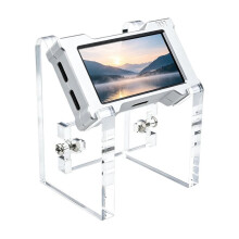 HMHUB HUB Pro USB-Hub met 2 Naar 3 Poorten, USB 2.0 Hoge Snelheid 8 KHz, met Scherm, Aluminiumlegering, voor Gaming en Esports, Inclusief Bracket B