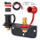 Remote Battery Terminals 3/8" Stud Battery Jump Post with Heavy Duty Mounting Bracket 250A Battery Charging Post Kit 1