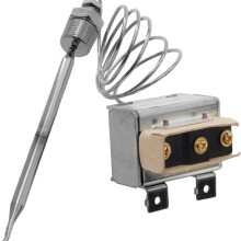Interruttore di Limite di Temperatura LCCM2003000 per Friggitrice A Gas ATOSA 301030005 con Scatola di Alimentazione da 3/8" MPT, Limite di