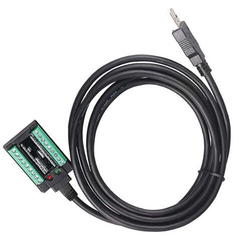 Cabo Serial USB-A para RS232 Isolado de Grau Industrial de 1,5 M com Chip FTDI e Conversor USB-A para RS232 com Chip FT232RL