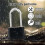 2pcs Heavy Duty Long  Anti-Theft Combination Padlock - 4-Digit  Security Lock for Gates, Sheds 4