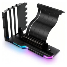 PCIe 5.0 4090 Vertical GPU Mount, Additional GPU Brace, 5V ARGB Sync, GPU Showcase, Mid/Full ATX Cases, 7+ PCIe Slots A