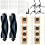 Replacement Parts Kit for  C10 RoboVac - Essential Accessories for Enhanced Cleaning Performance 1