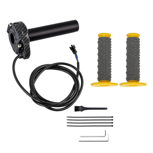 Compatible for Ridsta RQ20  Electronic Throttle Grip Set , Fat Motorcycle Throttle Adjustment Throttle.