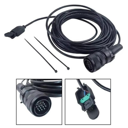 14 Pin TIG Welding Torch Remote Controller Finger  Cable 12.5FT Replacement Cord for TIG  Machine 1