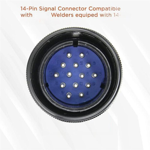 14 Pin TIG Welding Torch Remote Controller Finger  Cable 12.5FT Replacement Cord for TIG  Machine 2