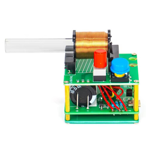 DIY  Coilgun Kit 100V High Voltage Micro USB Fast Charging Solder Assembly Required Educational Electronic Project