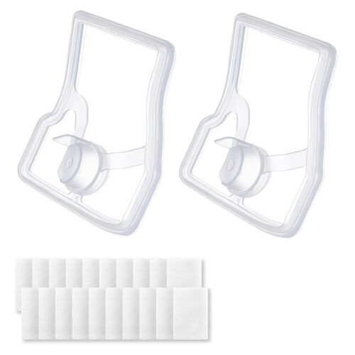 2 Pack Silicone Seal Replacement for  S10 Standard Water Tank - Includes 20 Filter Pads