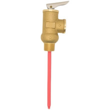 3/4"BSP Temperature and Pressure Relief Valve, T&P Safety Valve 1.0Mpa 99 for Water Heater Solar Tank Replacement