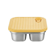 Boîte à Lunch Portable et Hermétique en Acier Inoxydable 304 pour Enfants et Étudiants, Idéale pour Conserver les Fruits, les Salades et Autres