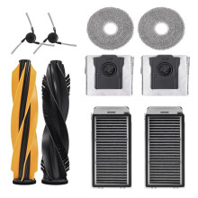 Filtermopp Dammpåse Huvudsidoborste för X50 Ultra/L50 Pro Ultra/X50 Master/S40 Enhanced/X50 Pro 10 St.