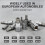 Triple Square Spline Bit Socket Set Premium Alloy Spline Socket Bit Set ,Drive M4-M18 and Cr-V Sockets for Professionals 6