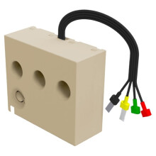 Tuya Zigbee Power Metering Module Electricity Consumption Monitor 63A Measure Built-in Current Transformer 3 Gang