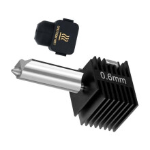 For A1/A1mini Hotend One-Piec Hardened Steel Nozzle for Extruder Nozzle 3D Printer Parts 0.6mm
