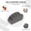 Multifunctional Desktop Organizer Box - Large Capacity Remote Control, Pen, Key Holder Storage for Living Room 7
