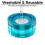 Washable Filter Compatible with  V10 Konical / V10 Konical + Cordless Vacuum - Replacement Pre-Motor Filter 3