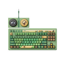 8Bitdo Retro87 Mechanical Keyboard Forest Wonderland BLE 2.4G USB-C Wireless Wired with 8 RGB Lighting Effects