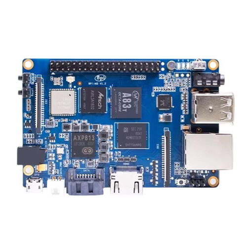 Voor Banana Pi BPI M3 Single Board Computer 2+8G voor Allwinner A83T Octa-Core Open Source Hardware Development Board 1