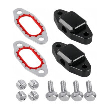 12577903 Engine Oil Cooler Bypass Cover Baffle Plate with 2 X 1/8 Inch Holes for LS CTS for Camaro