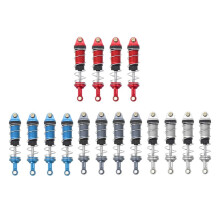 Pour Mjx Go 14301 14302 14303 Amortisseurs Hydrauliques Avant et Arrière en Métal pour Voiture RC 1/14, Pièce de Rechange Bleue